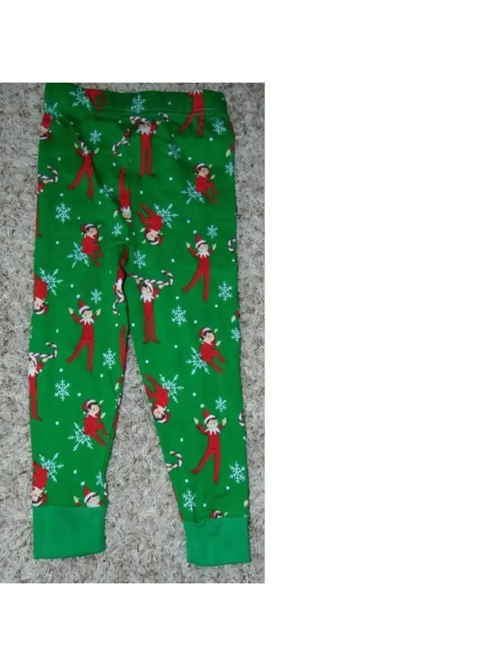 Elf On The Shelf Christmas Pajamas Boys 4 Long Sleeve Shirts Pants 4 Pc Set